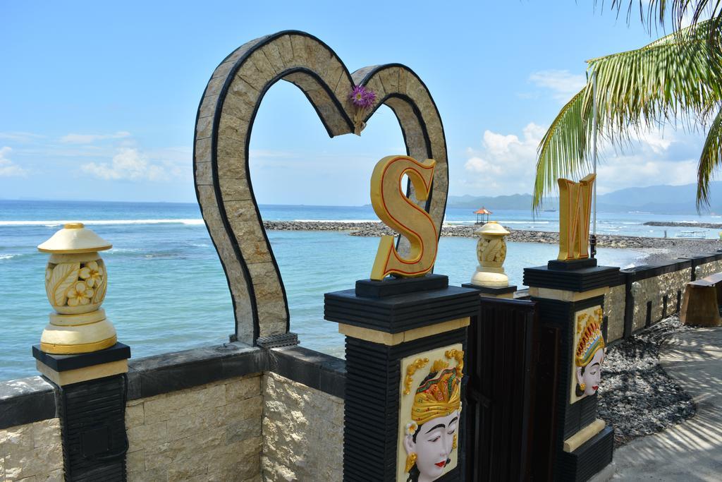 Segara Wangi Beach Cottages Candidasa Exteriör bild